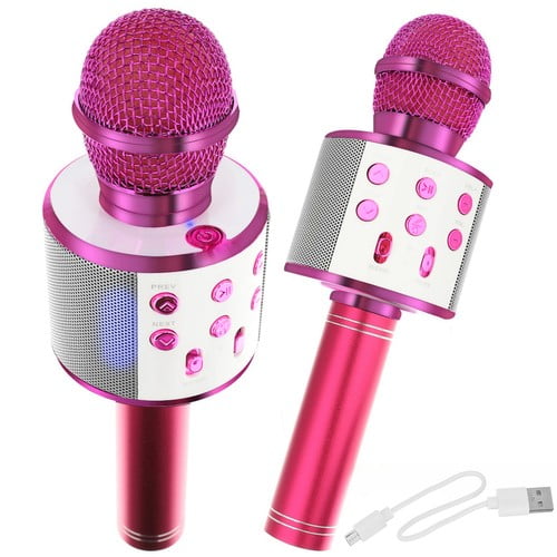 Karaoke mikrofonas - rožinis Izoxis 22191
