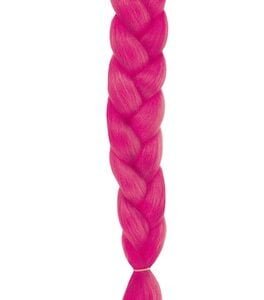Sintetines plauku pynes – tamsiai rožines spalvos